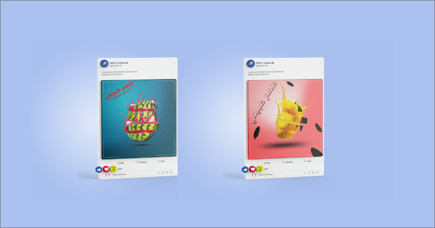 تصاميم سوشيال ميديا احترافية لجميع منصات التواصل الاجتماعي