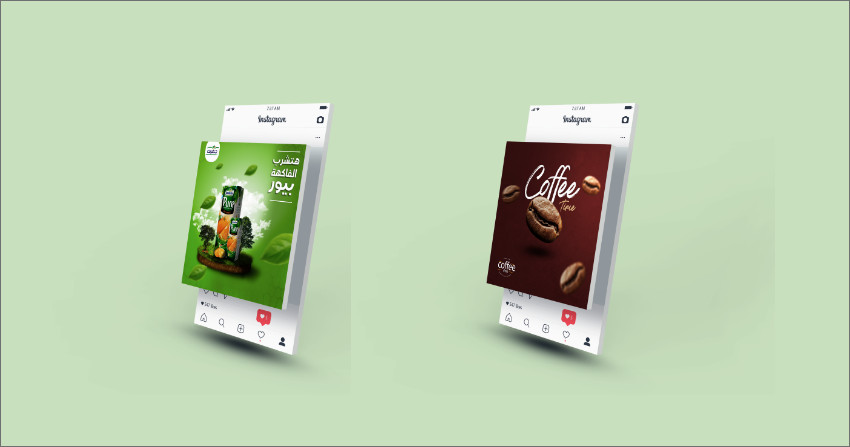 تصاميم سوشيال ميديا احترافية لجميع منصات التواصل الاجتماعي