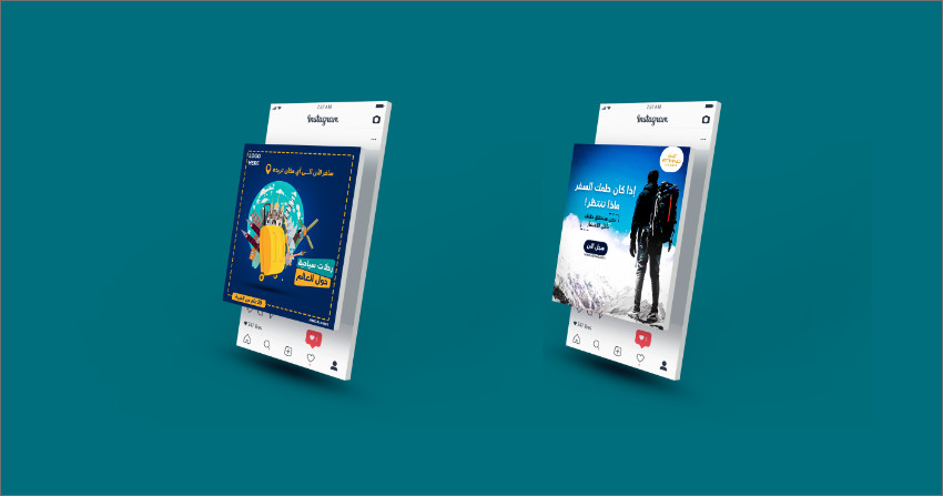 تصاميم سوشيال ميديا احترافية لجميع منصات التواصل الاجتماعي