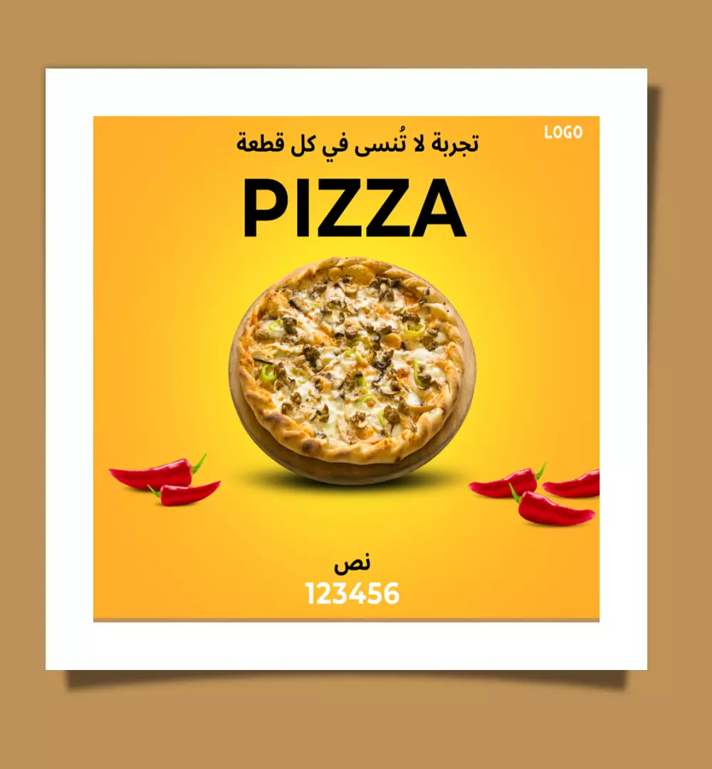 9 تصميمات عالية الجودة لمحل بيتزا