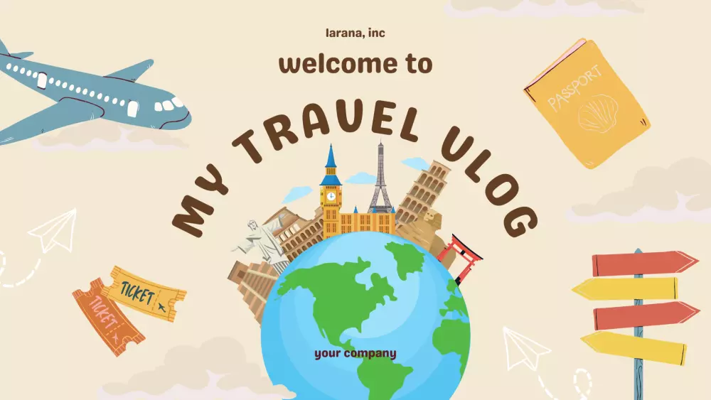 موشن جرافيك لشركة سياحة