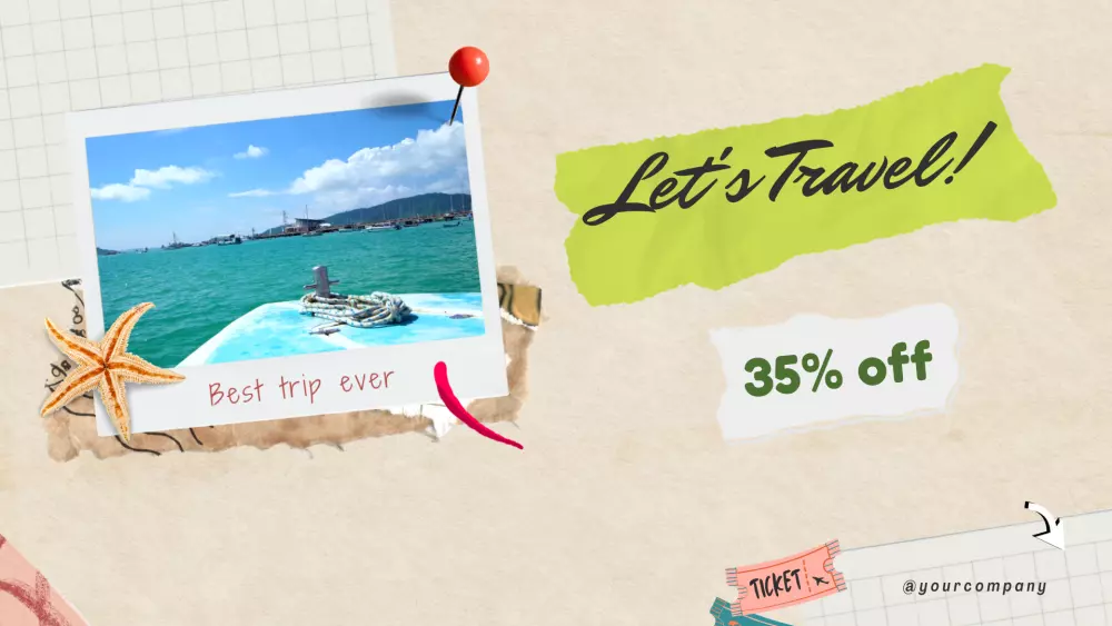 موشن جرافيك لشركة سياحة