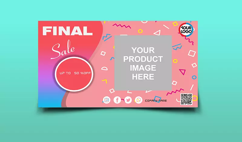 10 بانر ويب باستخدام برنامج Photoshop