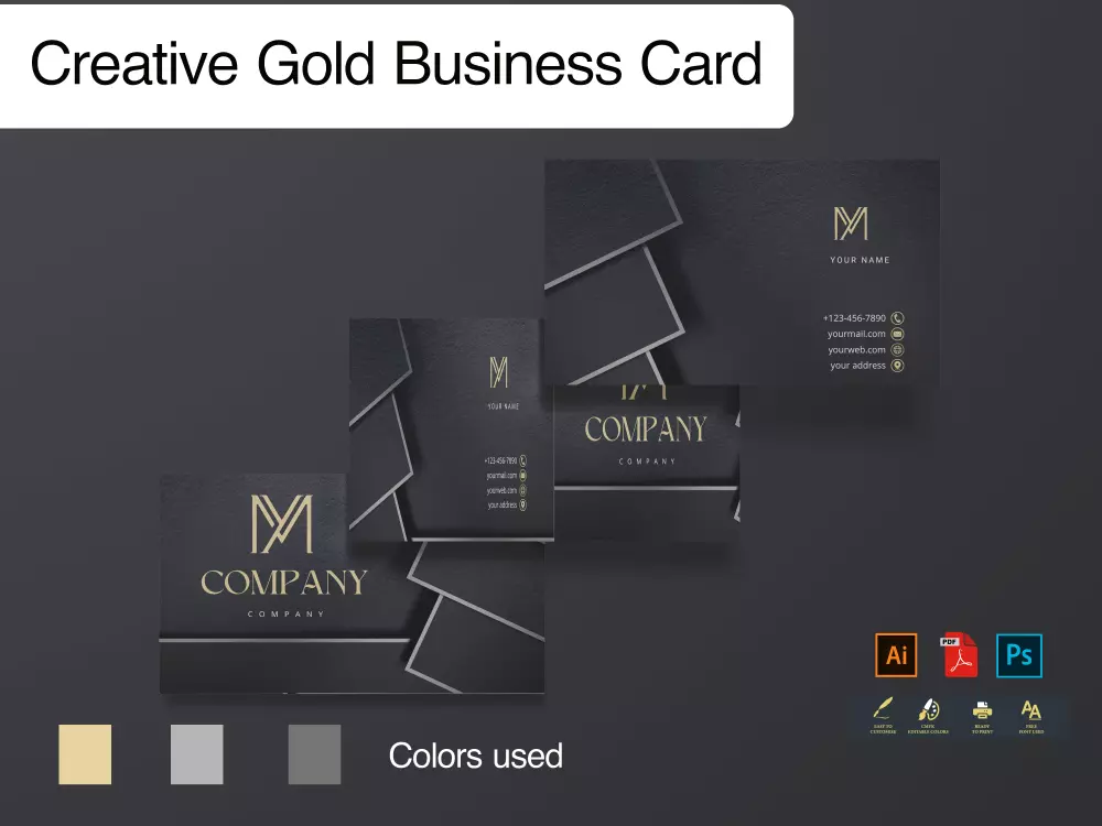 خدمة تصميم بطاقات الأعمال الرائدة