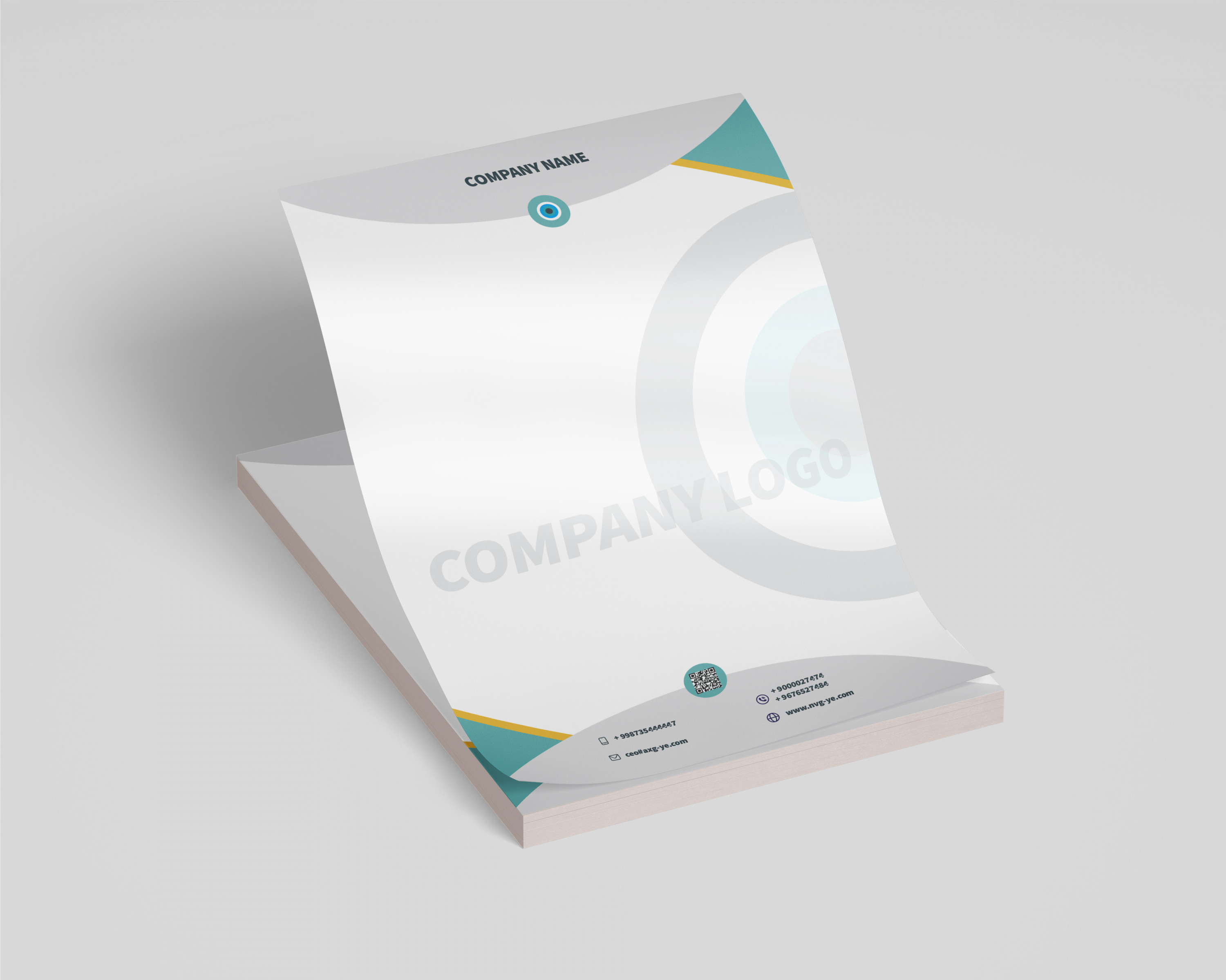 تصميم ليترهيد احترافى.