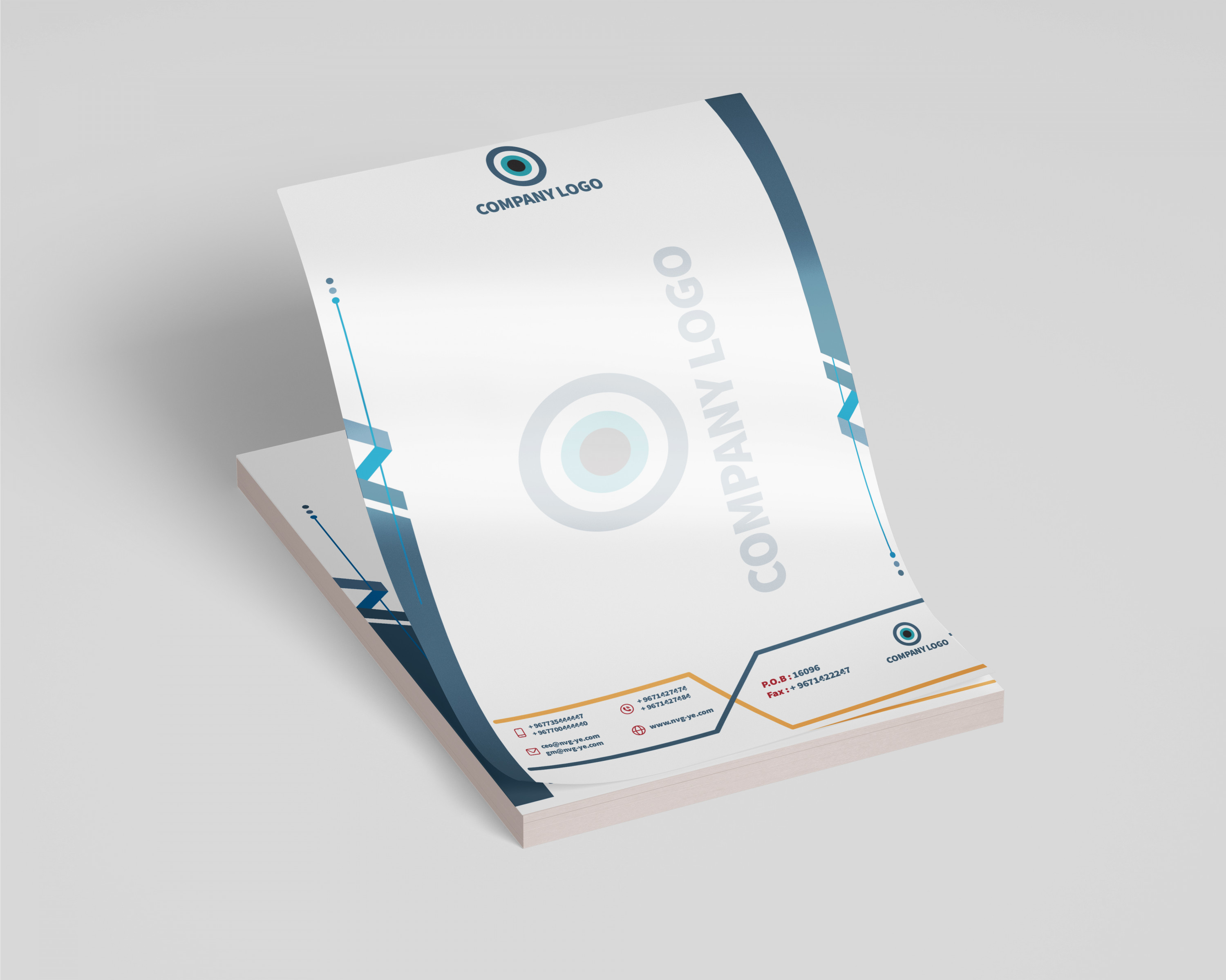 تصميم ليترهيد احترافى.