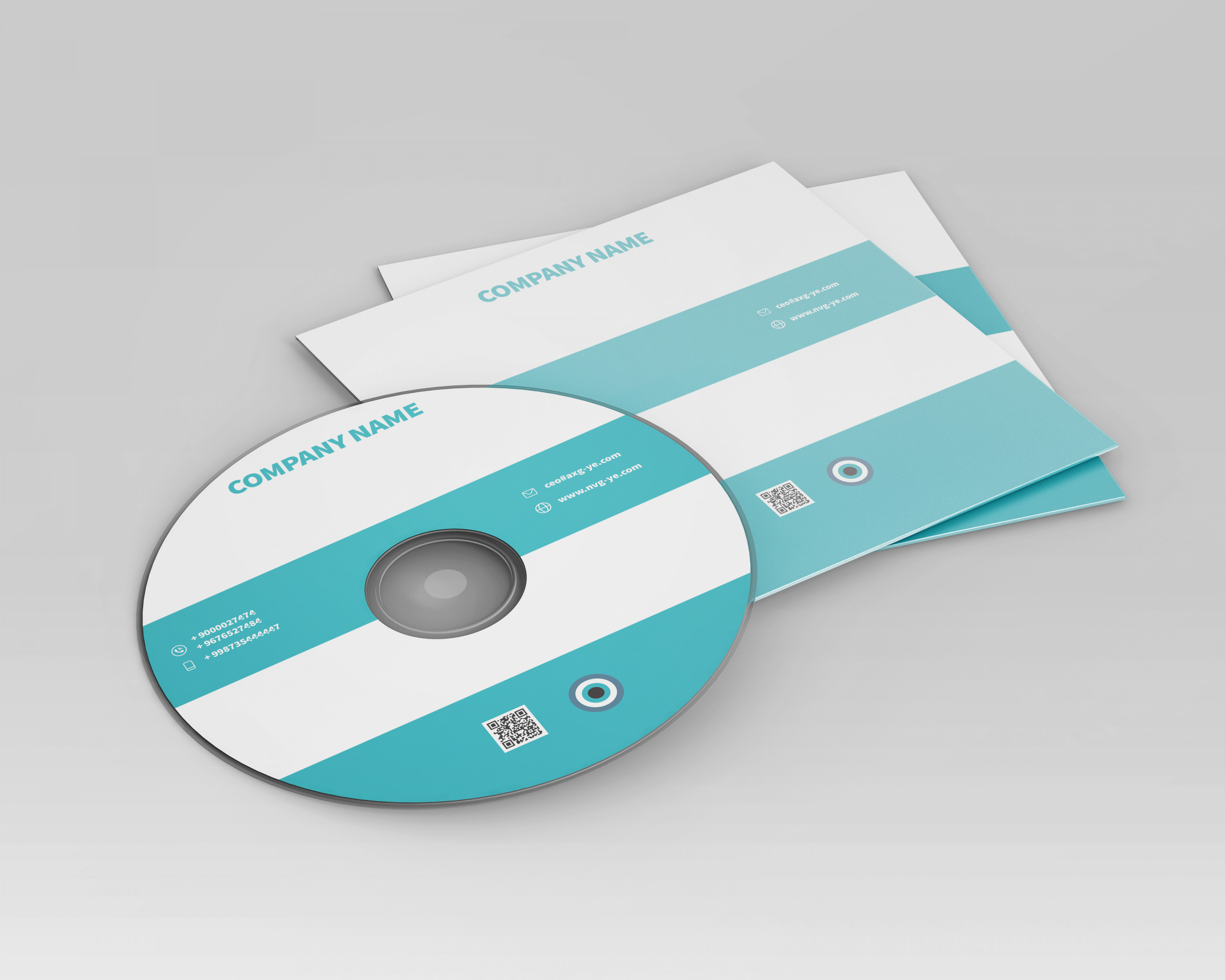 تصميم هوية بصرية كاملة وتصميم كرت شخصى وليترهيد.