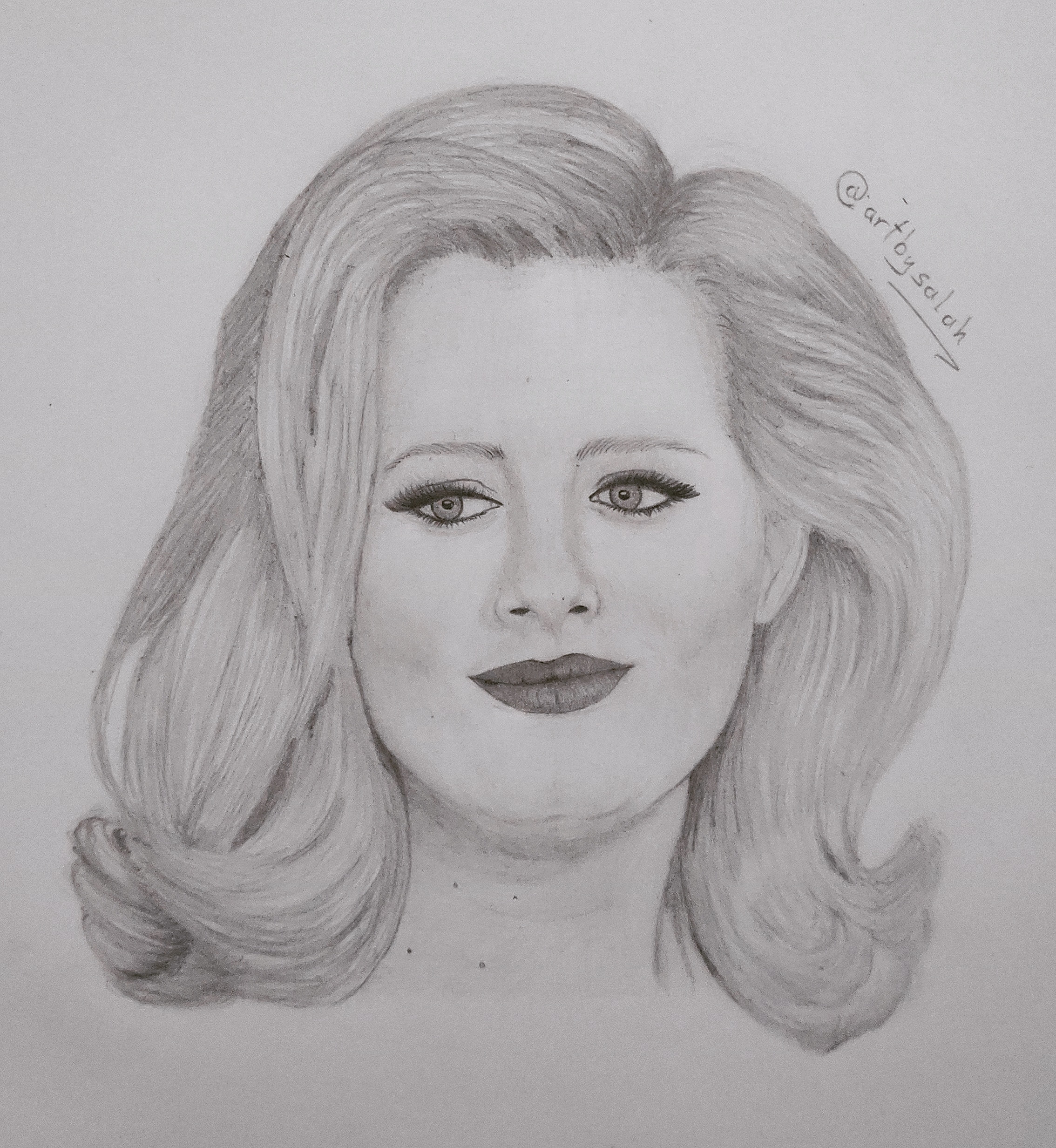 رسم بورتريه بالرصاص أو الفحم بشكل واقعي لشخص