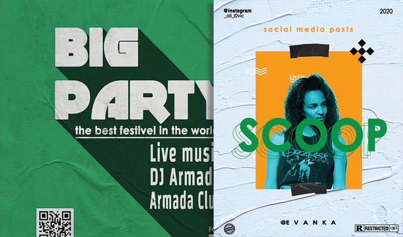 تصميم بوستر للسوشيال ميديا