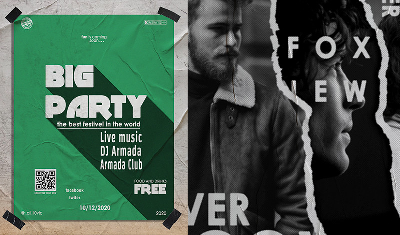 تصميم بوستر للسوشيال ميديا