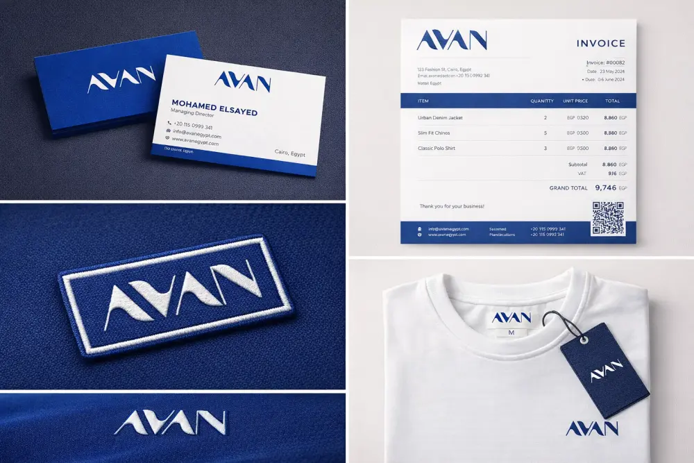 تصميم هوية بصرية كاملة لمشروعك