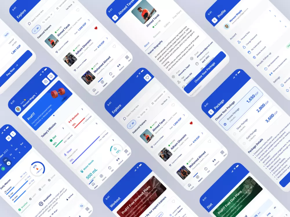 تصميم واجهة وتجربة المستخدم UI / UX باستخدام Figma