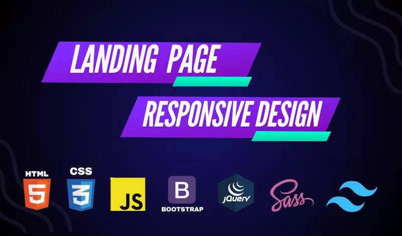 تصميم صفحة هبوط متجاوبة و مناسبة لمشروعك الخاص