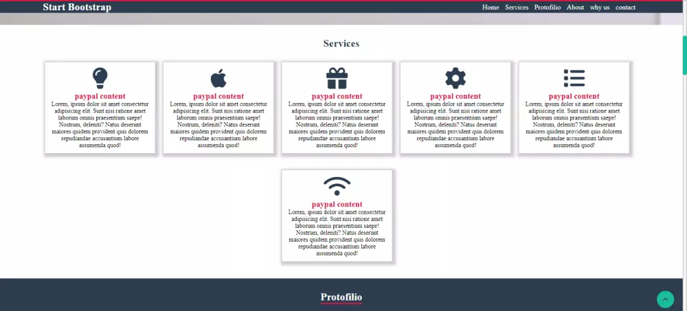 تصميم موقع تعليمي باستخدام front end