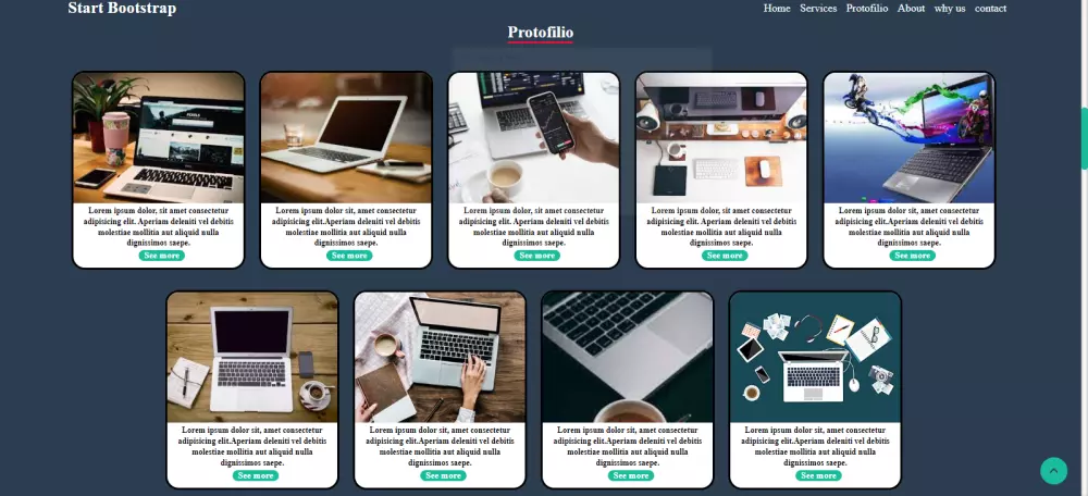 تصميم موقع تعليمي باستخدام front end