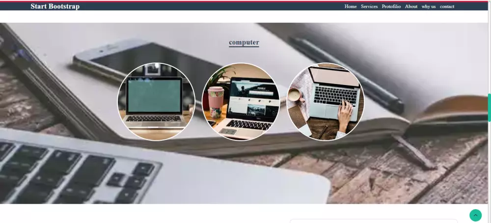 تصميم موقع تعليمي باستخدام front end