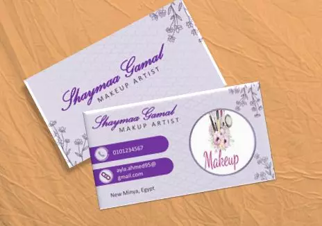 تصميم بزنس كارد وكروت شخصية احترافية