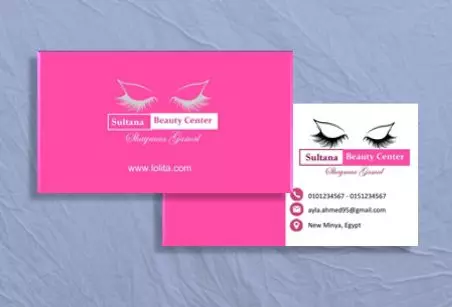 تصميم بزنس كارد وكروت شخصية احترافية