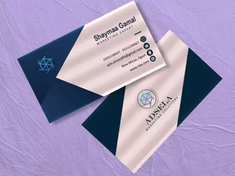 تصميم بزنس كارد وكروت شخصية احترافية