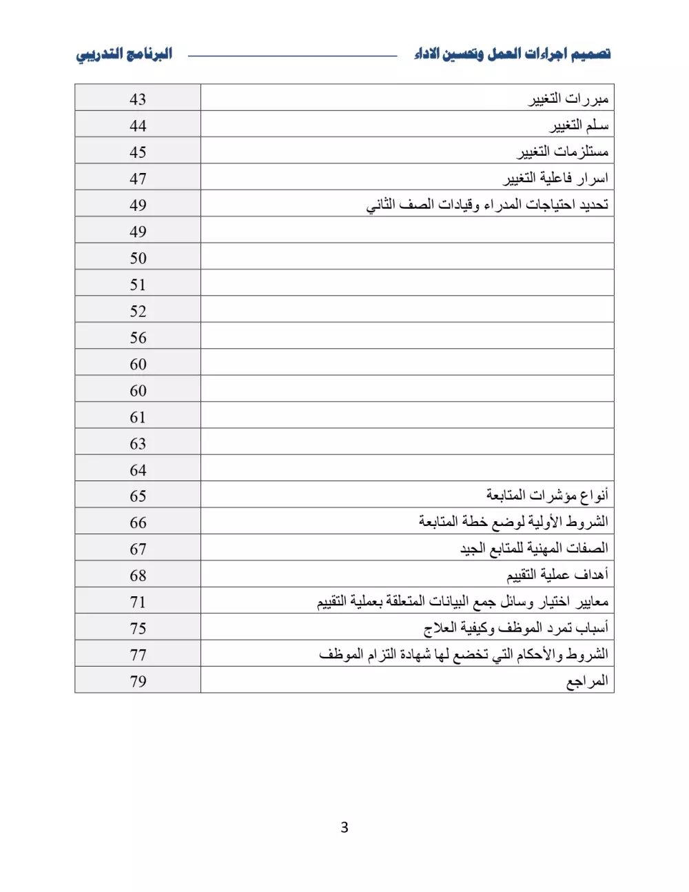 إعداد مادة تدريبية متميزة