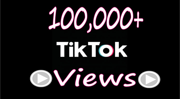 100000 مشاهدة تيكتوك عالية الجودة