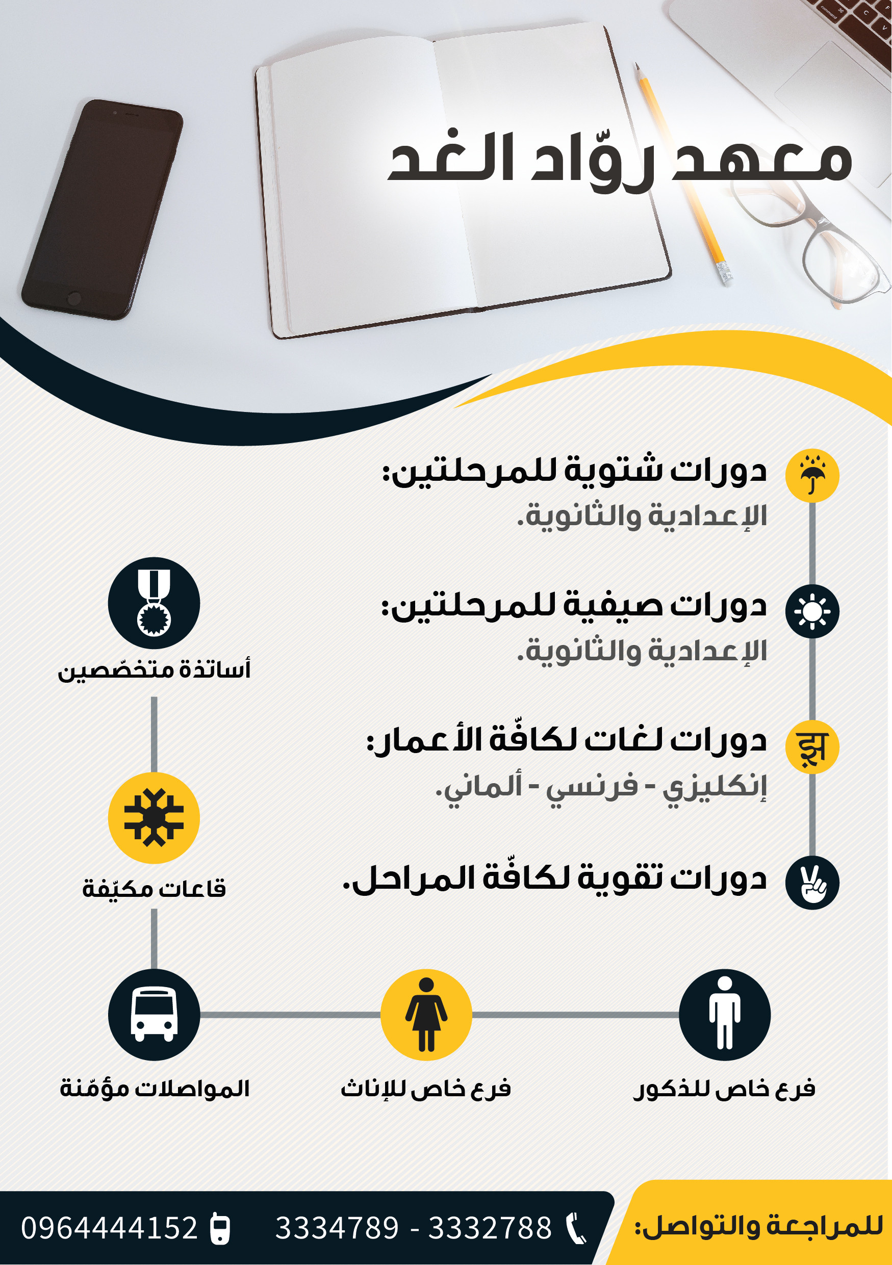 تصميم فلاير لإعلان احترافي