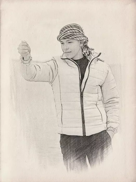 رسم صور كرتون vector art / رسم بقلم الرصاص / شعار كرتوني