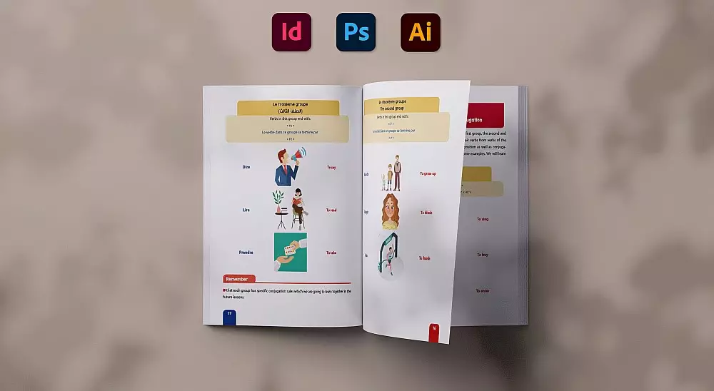 تصميم تنسيق وتصفيف الكتب بكل أنواعها