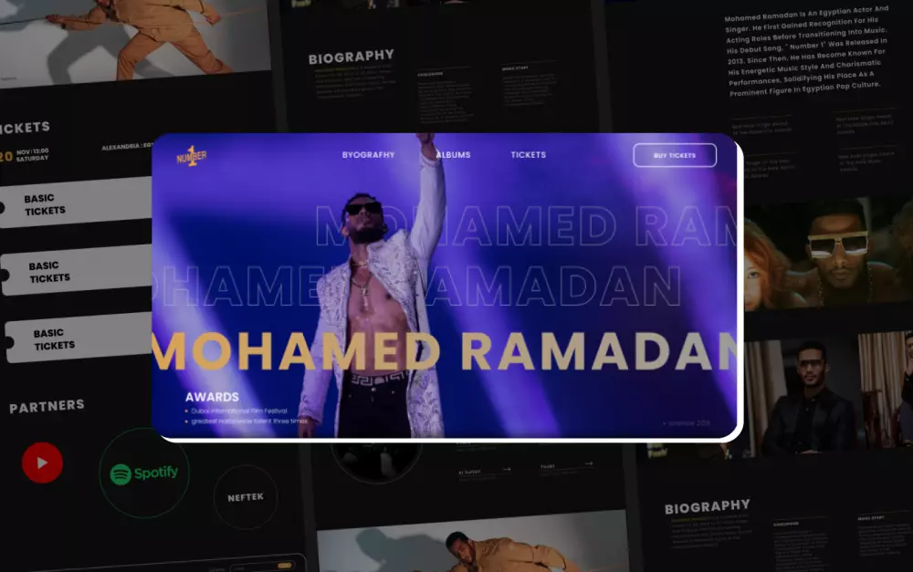 تصميم او اعادة تصميم موقعك بشكل جديد و جذاب