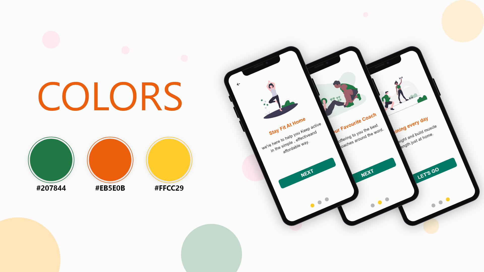 تصميم واجهة مستخدم لتطبيق اندرويد أو IOS