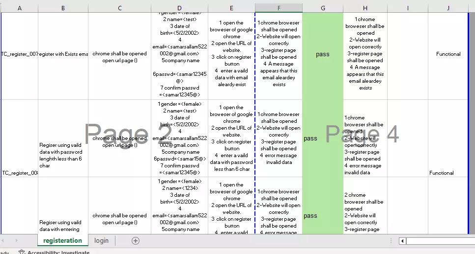فحص المواقع الإلكترونية بشكل كامل يدويا وأتوماتيك مع إرسال التقارير اللازمة