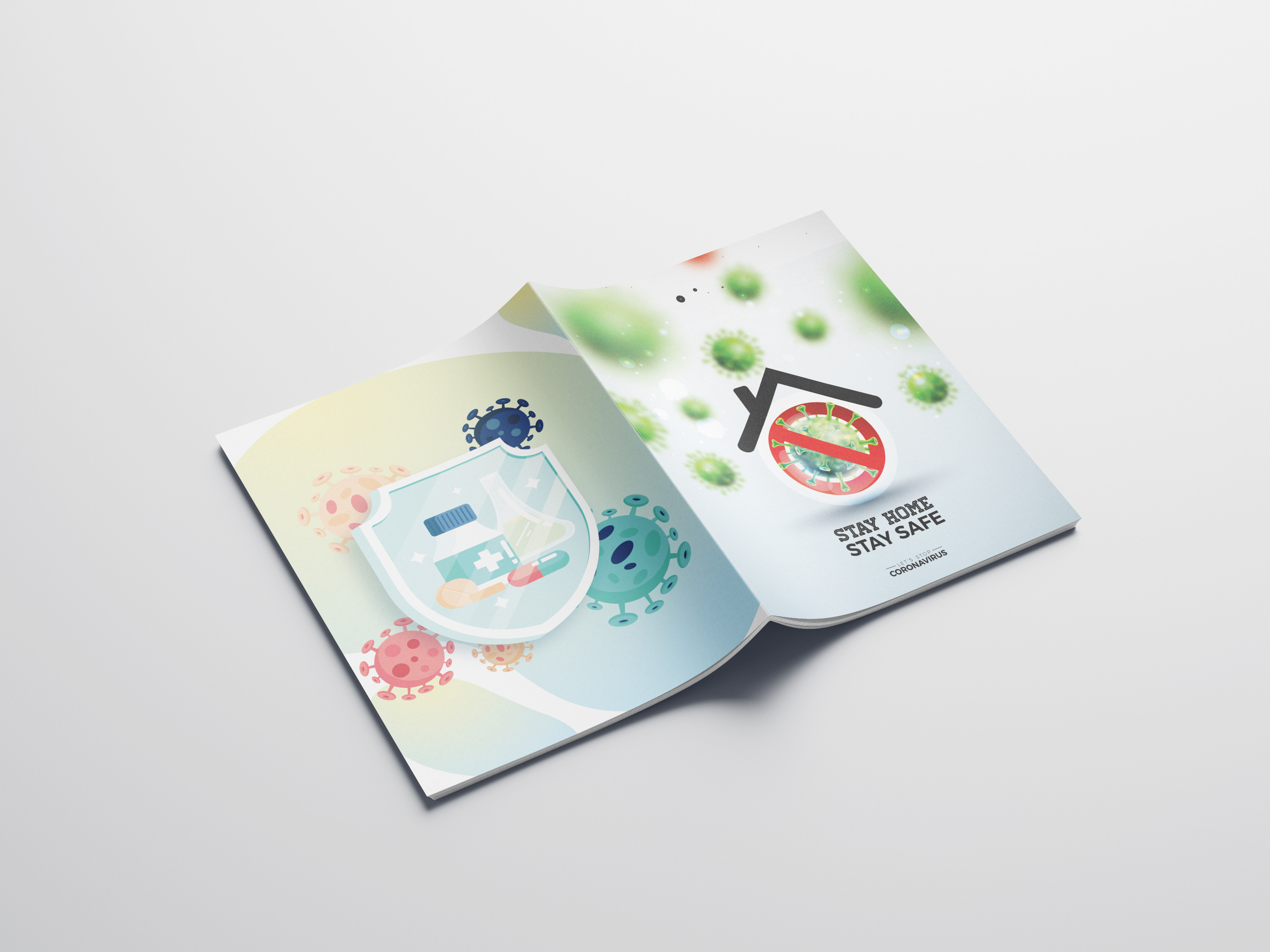 تصميم غلاف مجلة او غلاف كتيب