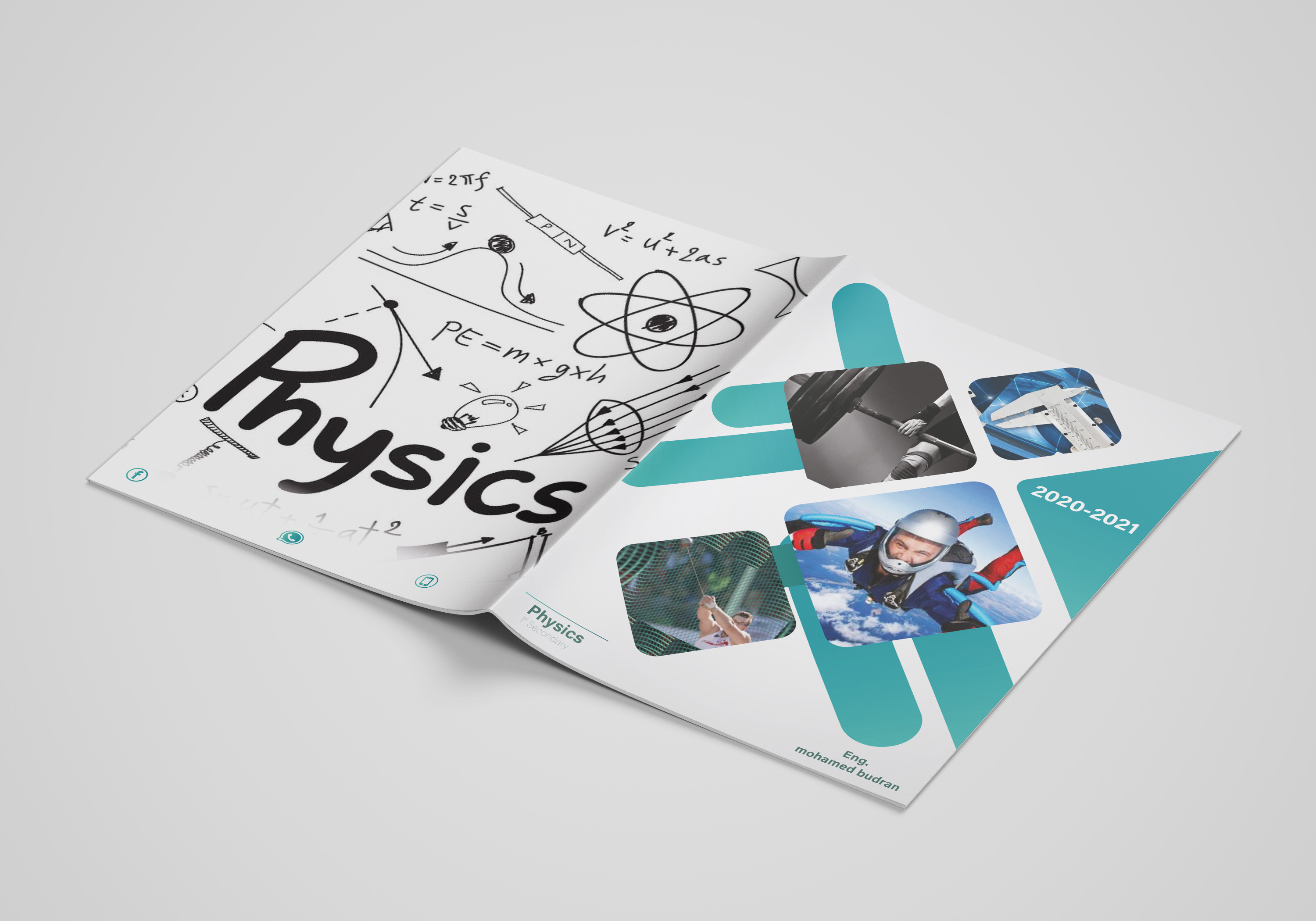 تصميم غلاف مجلة او غلاف كتيب