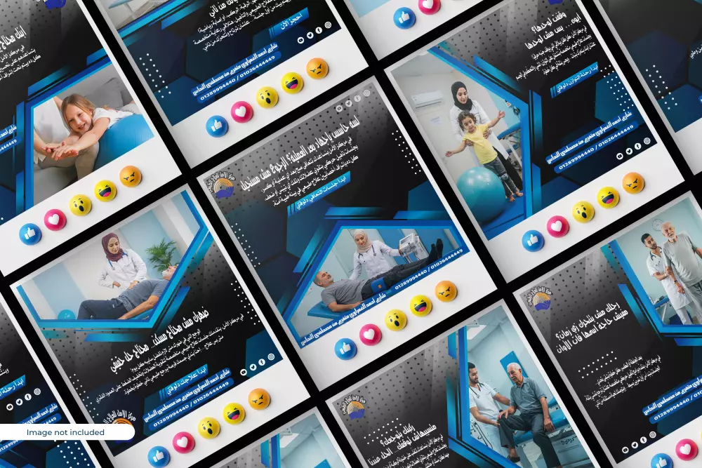 تصميم بوستات سوشيال ميديا احترافية وجذابة (فيسبوك – إنستغرام )