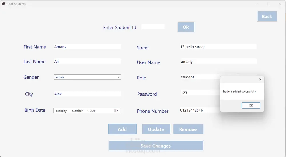 تطوير تطبيق اختبارات وامتحانات ديسكتوب (Quiz App) احترافي بـ C# / .NET