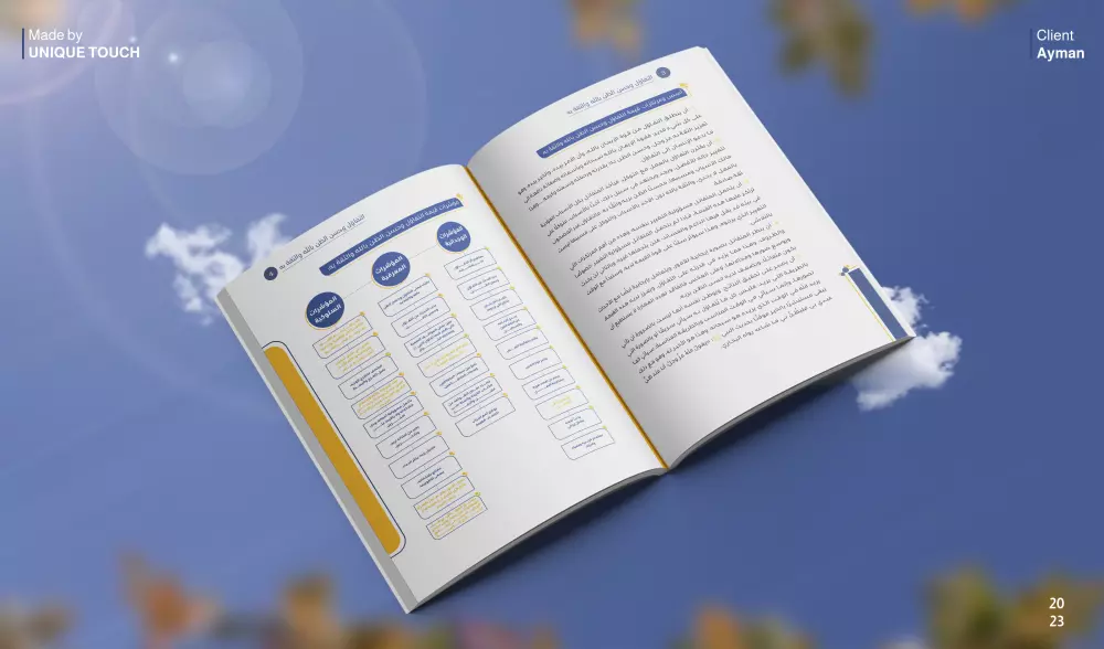 تصميم وتنسيق كتب - كتيبات بإحترافية على انديزاين - وورد - بوربوينت
