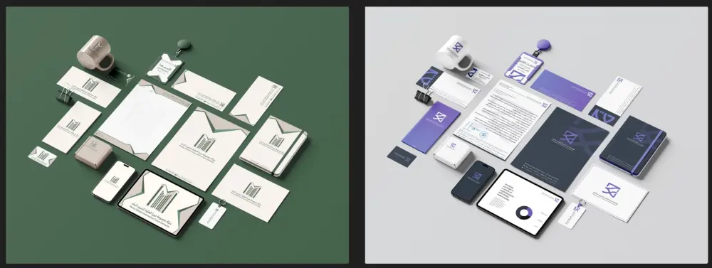 تصميم هوية بصرية فريدة للشركات والأفراد