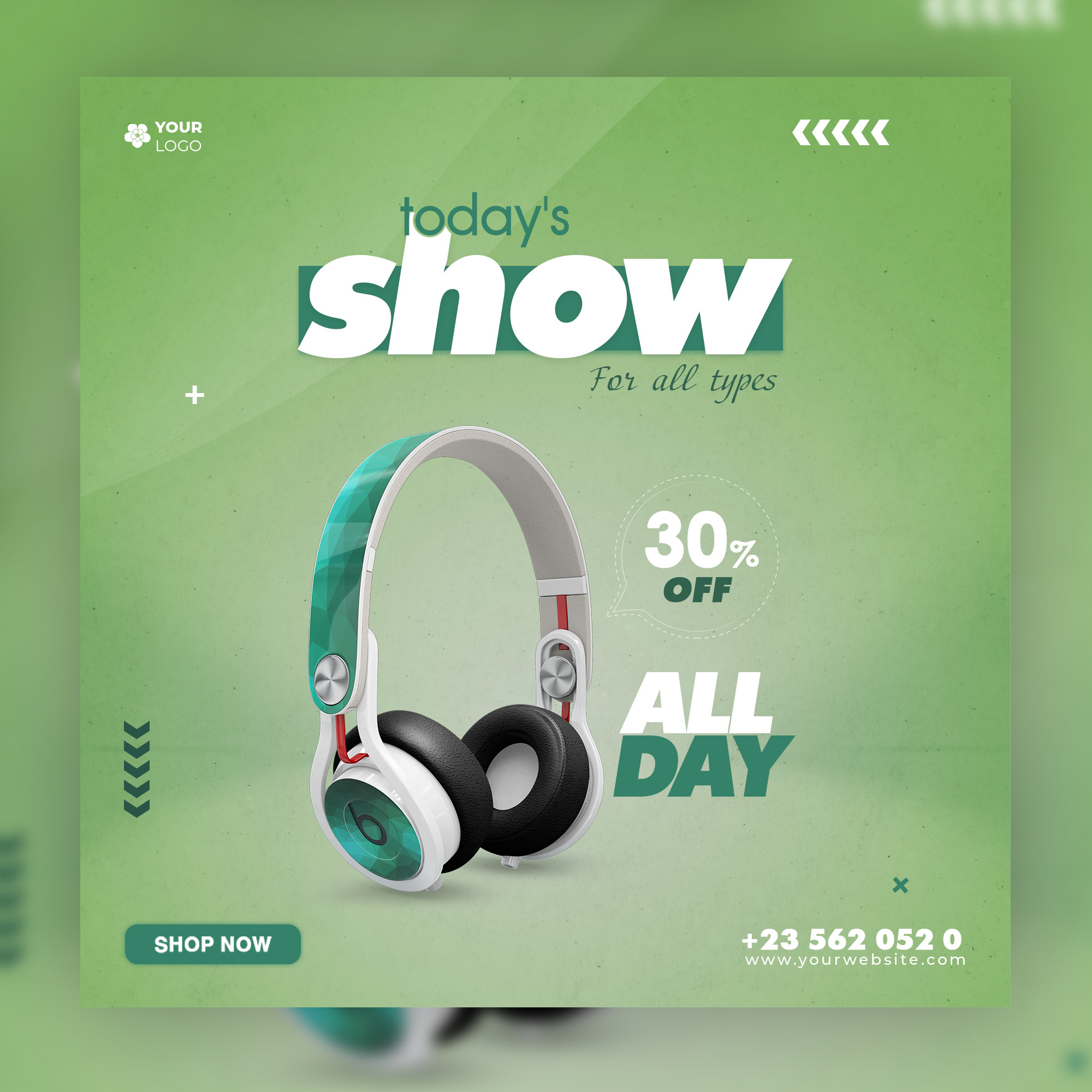 تصميم بوستات سوشيال ميديا احترافية