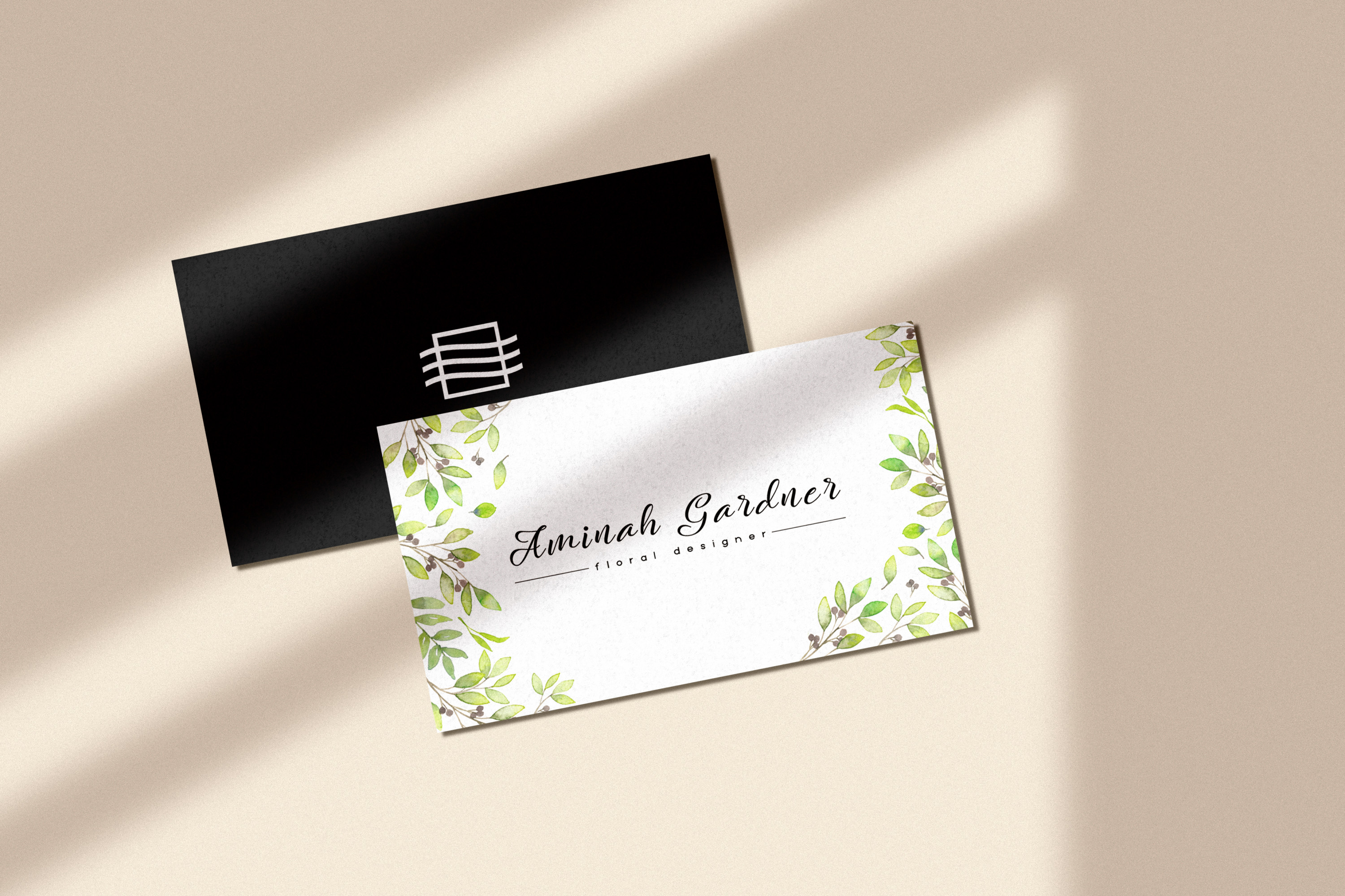 تصميم كروت شخصية بتصميمات مميزة