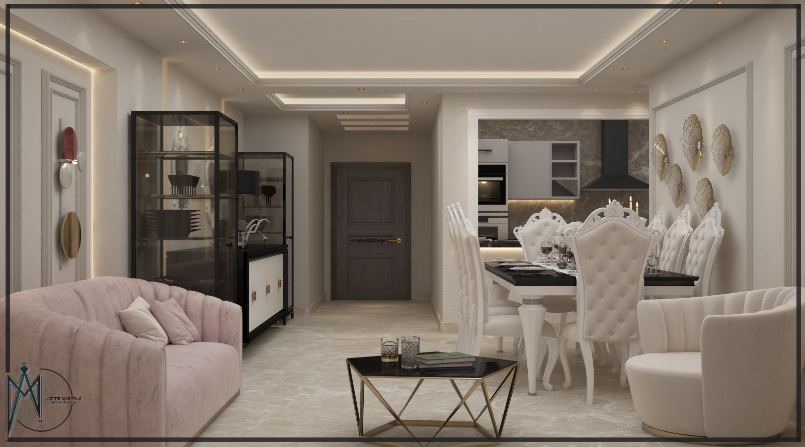 تصميم 3D للمحلات و المنازل داخلي و خارجي