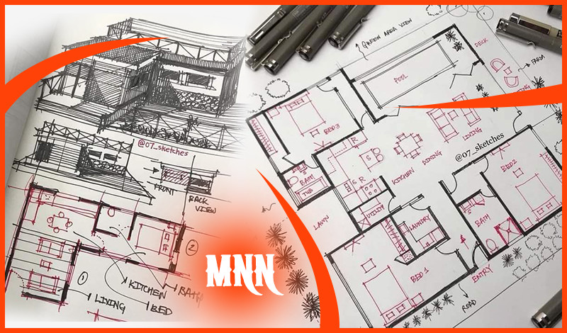 تصميم منزل وفق أسس أكاديمية هندسية مع لمسة فنية راقية