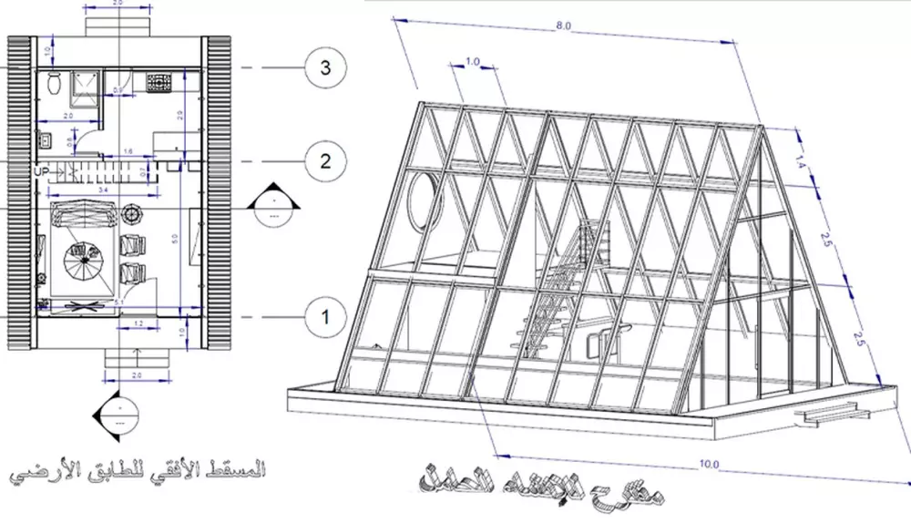 رسم و تصميم و تعديل المخططات الهندسية (2D , 3D) على AutoCAD , Revit