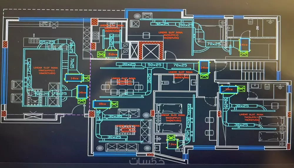 اعمال حصر الكميات واعداد جداولBOQ