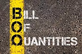 اعمال حصر الكميات واعداد جداولBOQ