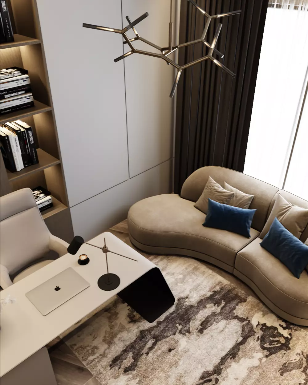 تصميم داخلي و ديكور بواقعية