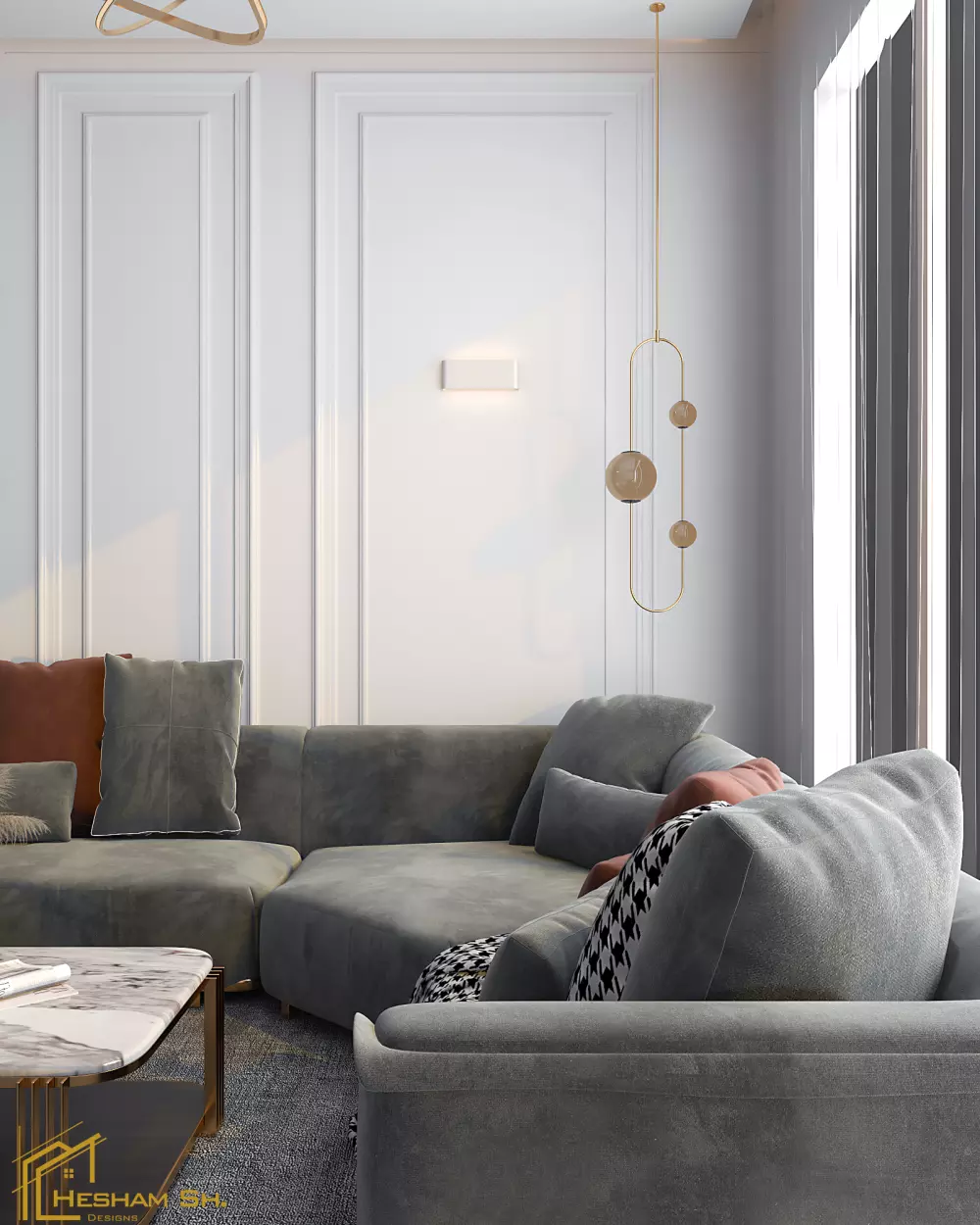 تصميم داخلي و ديكور بواقعية