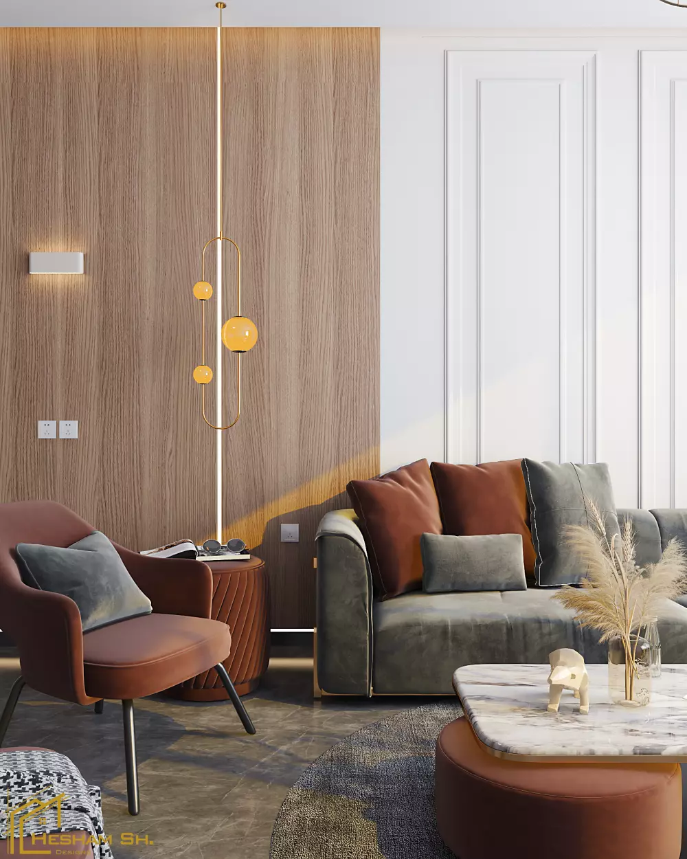 تصميم داخلي و ديكور بواقعية