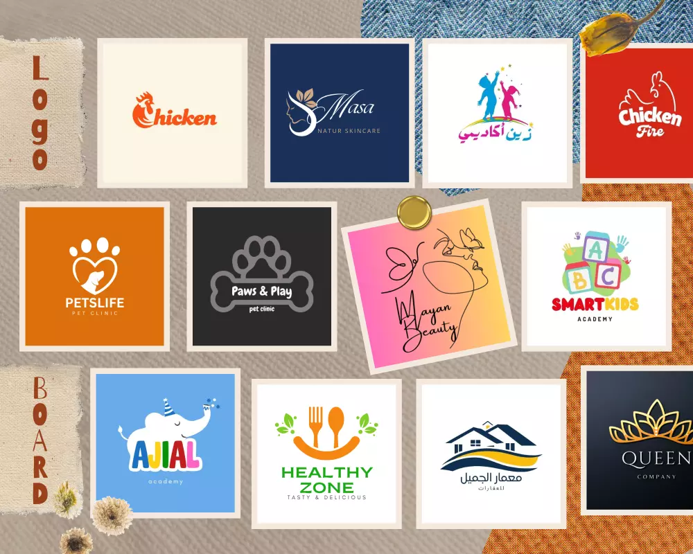 تصميم لوجو احترافي و جذاب يعبر عن مشروعك