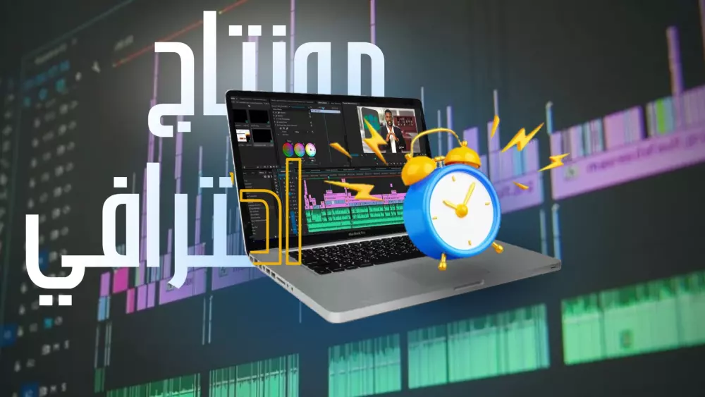 خدمة المونتاج الاحترافي وثائقي - اعلاني - رياضي