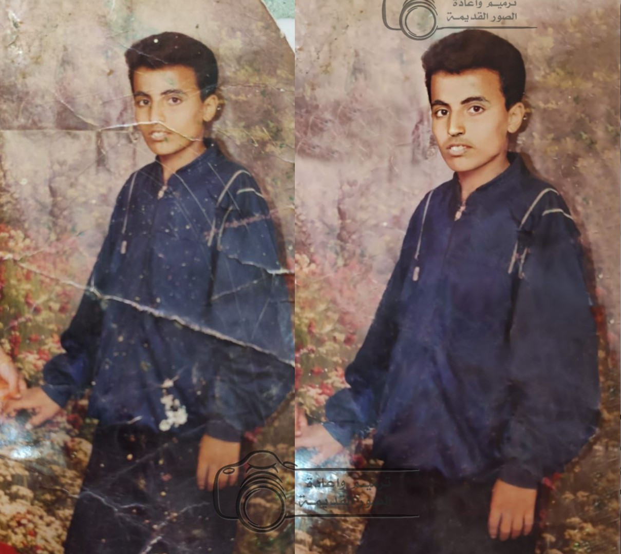 ترميم الصور القديمة